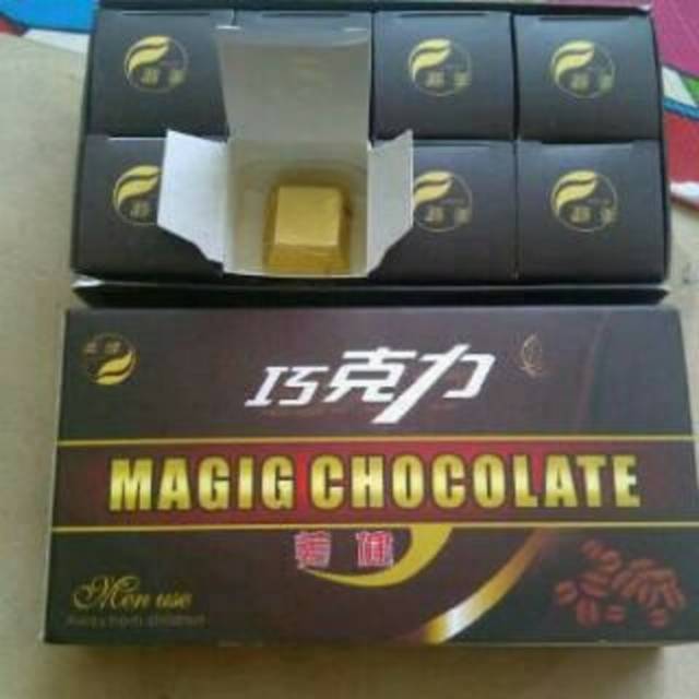 

Magic Chocolate Permen Coklat Penambah Stamina Pria Wanita
