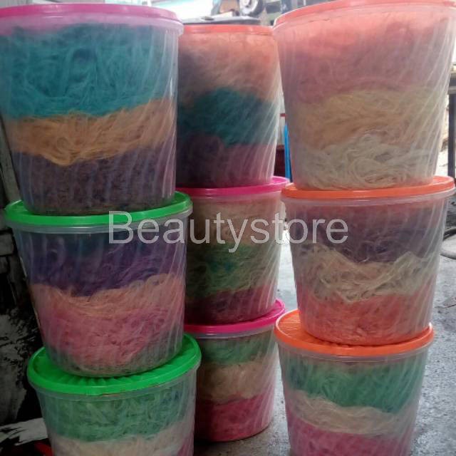 

Arum manis Rambut Mbah 1kg+toples