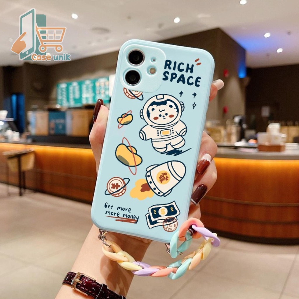 GL003 SOFTCASE SLING RANTAI IPHONE 6 6S 7 8 6+ 7+ 8+ X XS XR 13 CS4020