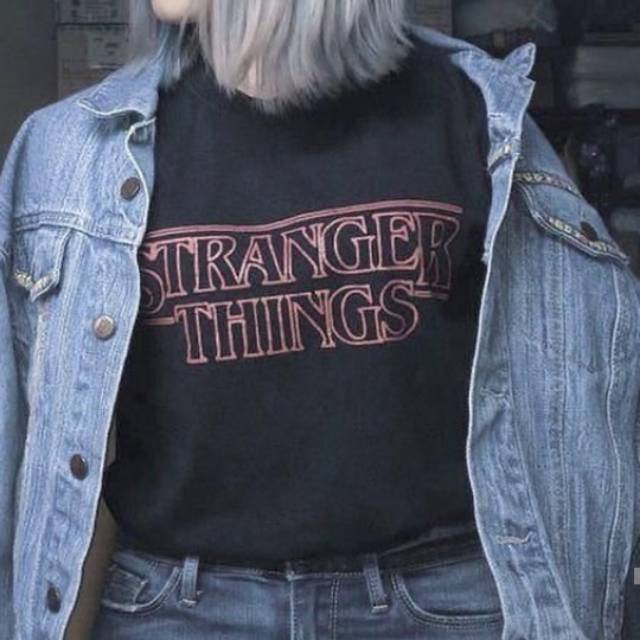 BEST SELLER TUMBLR TEE STRANGER THINGS TEE