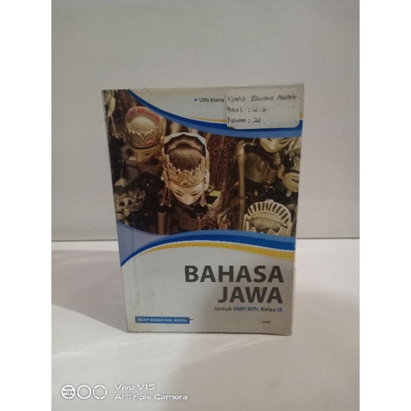 buku bahasa Jawa SMP kelas 9