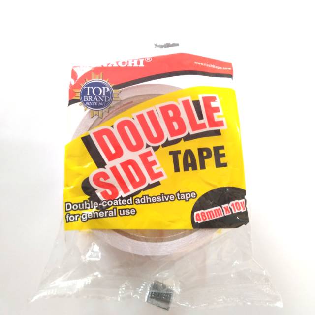 

Double Tape Nachi 48 mm x 10 y / Double Side Tape Nachi / Isolasi Bolak Balik