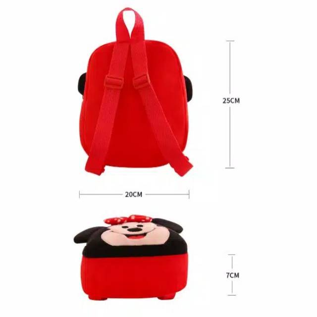 Tas ransel anak murah COD kindergarden child kids boys girls backpack balita batita bag motif mickey minnie tk paud hadiah kado ultah naik kelas bag bagpack gift toy toys boy girl cute imut lucu karakter banyak motif pikachu doraemon hello kitty spiderman