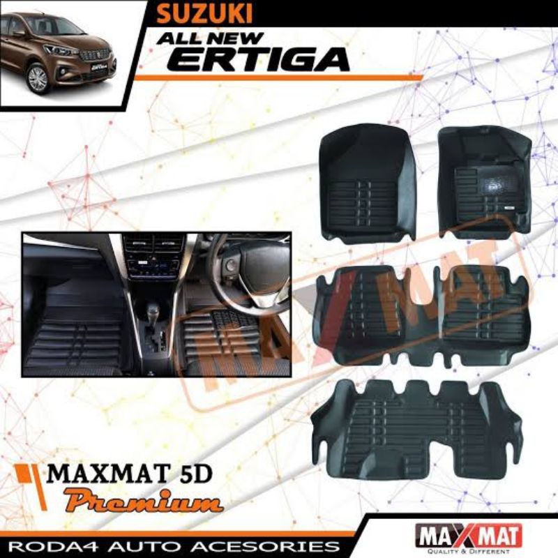 Karpet maxmat 5D allnew ertiga dan XL 7