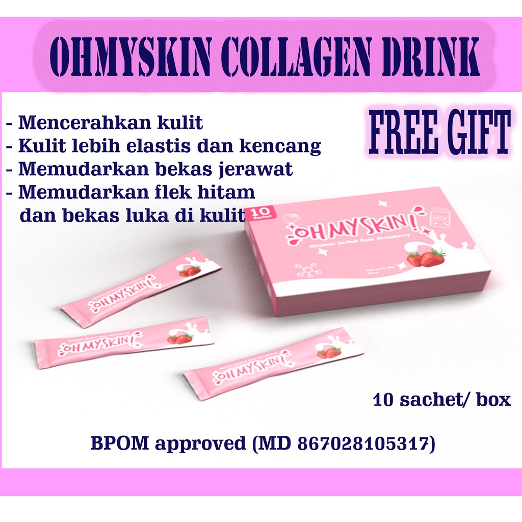 OHMYSKIN COLLAGEN DRINK (Free Gift) - ohmyskin.officiall