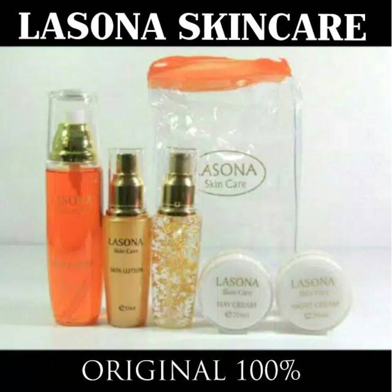 PAKET CREAM LASONA SKINCARE ORIGINAL 100%  - Garansi Palsu Uang Kembali