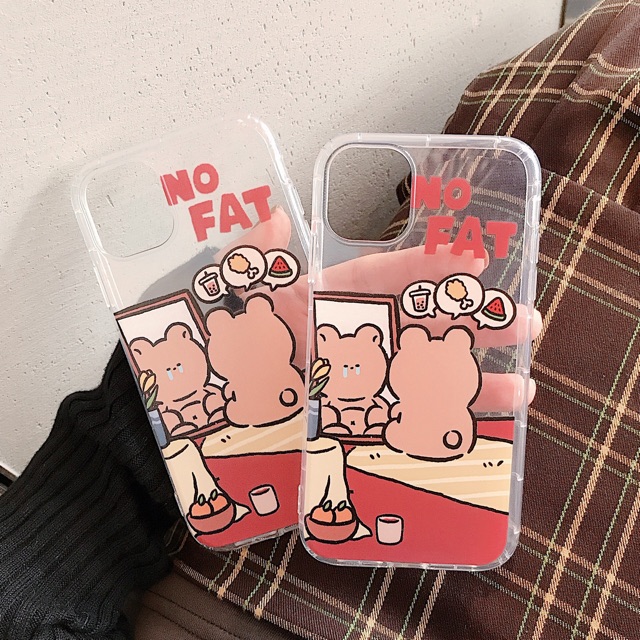 NoFat Bear Air Pillow / Anti Bentur Case