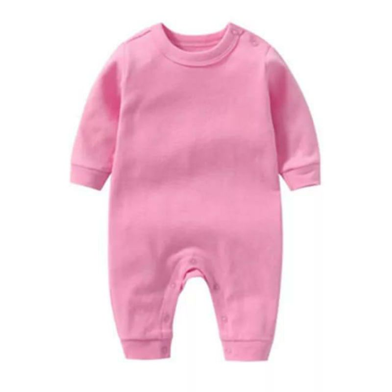 Jumper bayi panjang POLOS / sleepsuit POLOS bayi