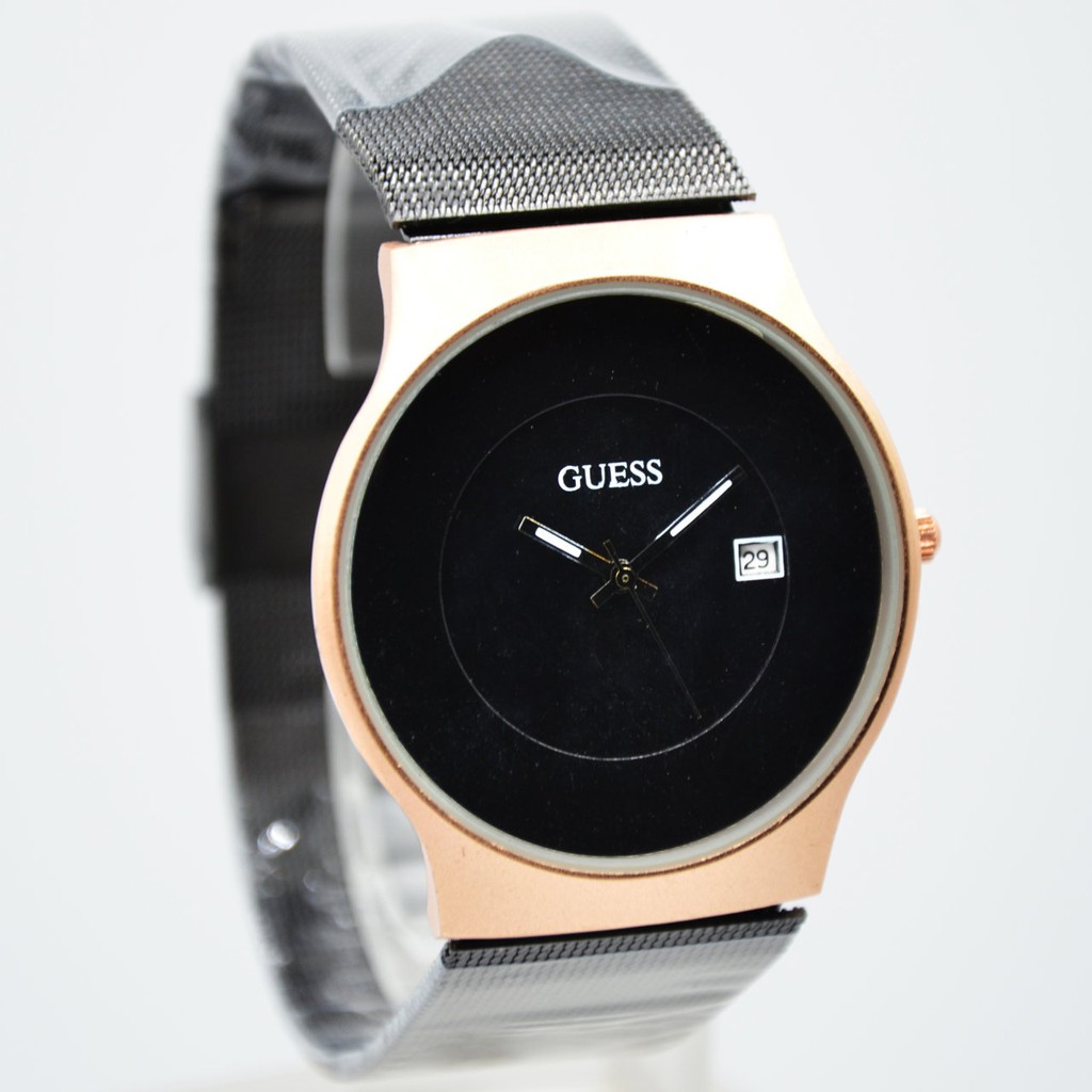 Jam Tangan Wanita / Pria Guess Pasir AC rantai Super