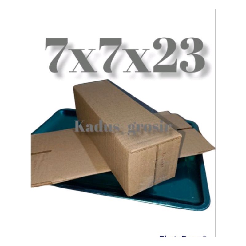 

kardus kemasan 7x7x23 stand