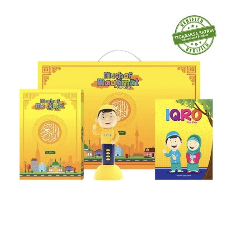 Mushaf Maqamat for Kids (Mmkids) Original ALQOLAM Lengkap dengan Tas dan Epen