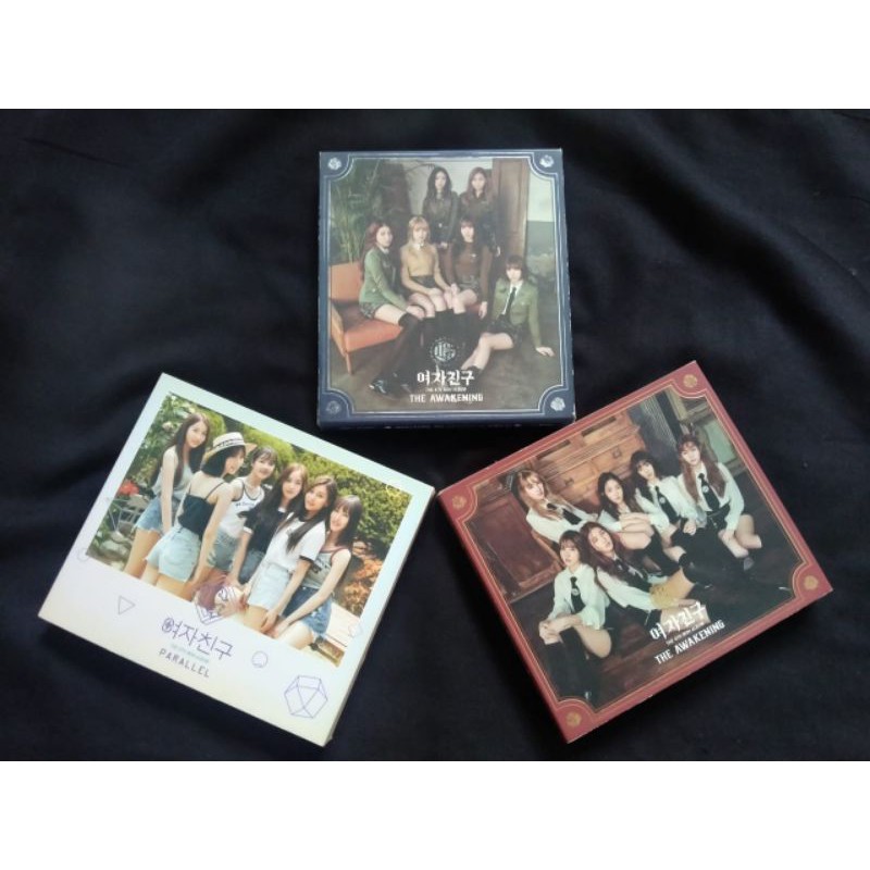 Album Gfriend PARALLEL, AWAKENING Knight & Military VER