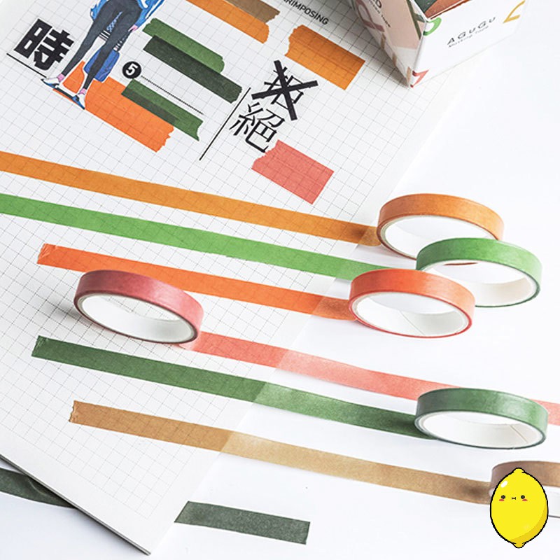 

Washi Tape / Masking Tape Set 7pc Color Shower