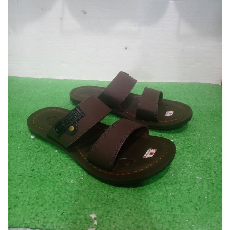 Sandal selop pria ban dua sendal kalep cowok sandal kasual pria keren