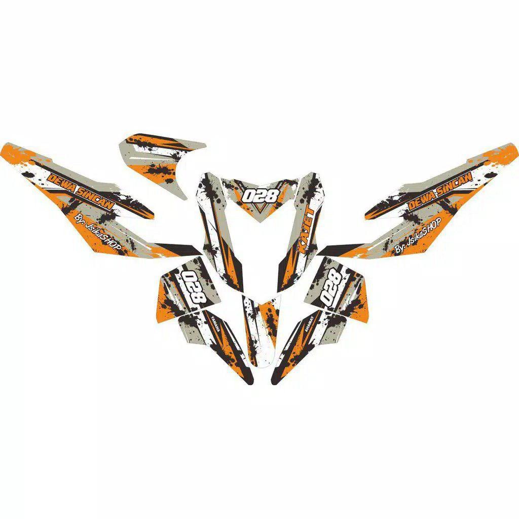 X RIDE Decal Sticker - Decal stiker Full Body X RIDE ip. 02 BISA CUSTOM