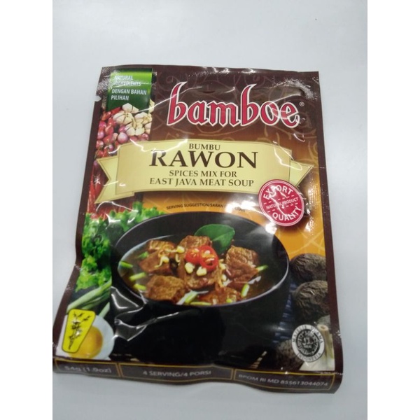 

BAMBOE BUMBU INSTAN RAWON 54G