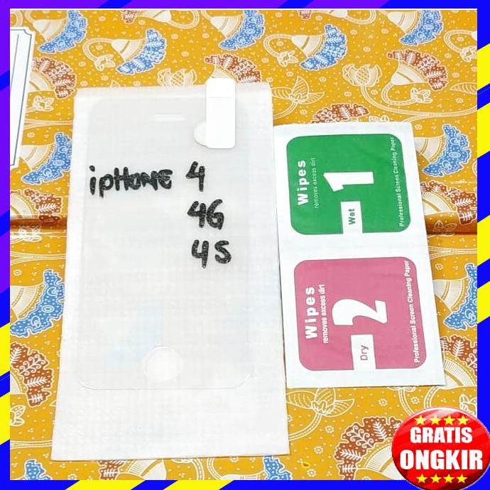ACC HP TEMPERED GORILA GLASS KACA IPHONE 4 IPHONE 4G IPHONE 4S