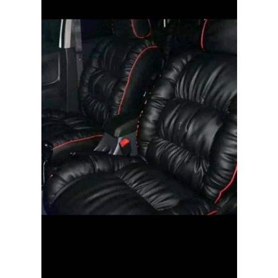 Sarung jok model sofa 3 baris Sigra,Calya,Avanza, Xenia,Apv,Terios,Rush