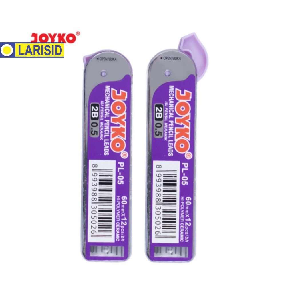 

ISI PENSIL 2B JOYKO 0 5MM PL-05 REFIL MEKANIK PENCIL
