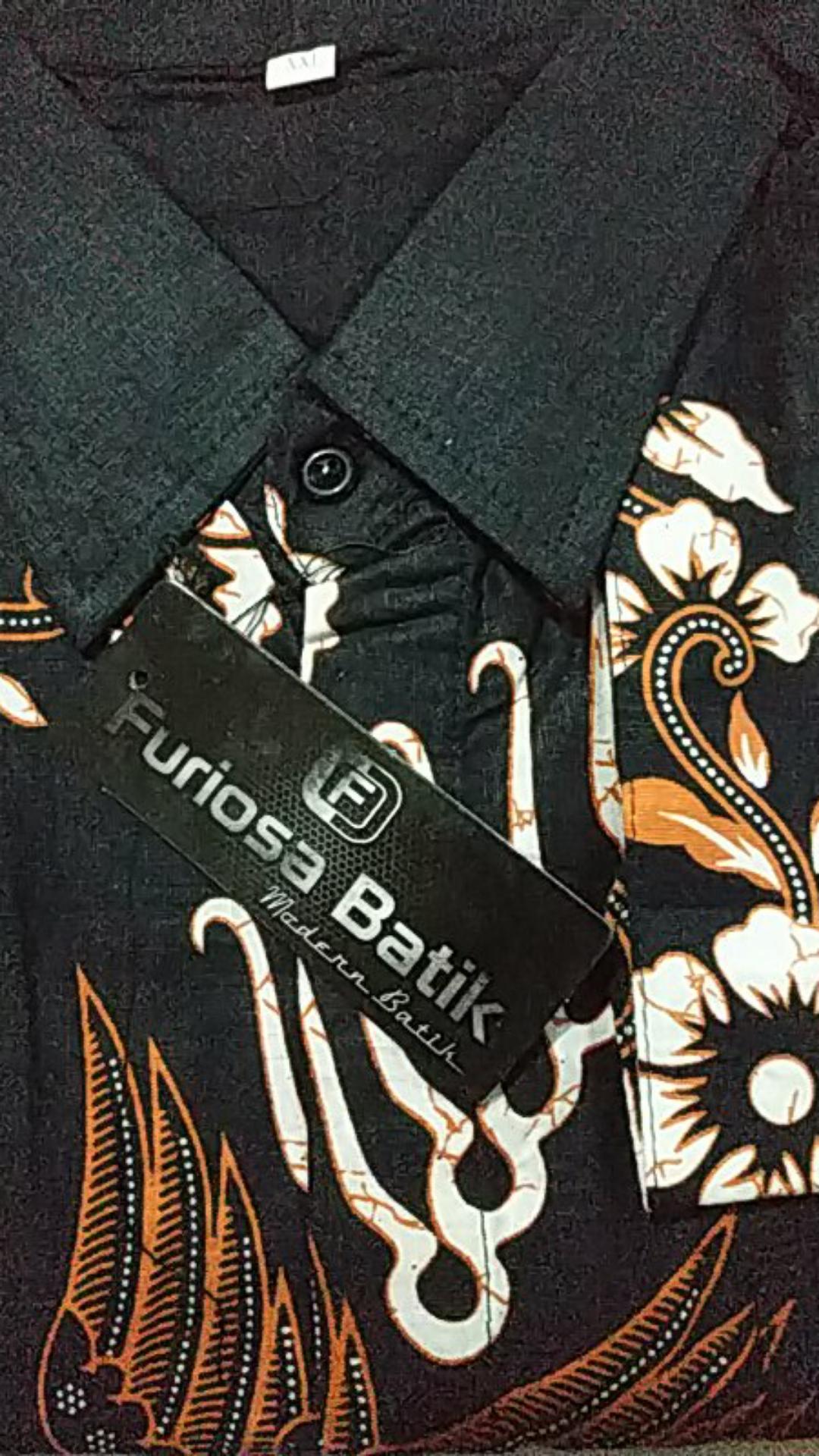 Kemeja Batik Lengan Panjang Size M L Xl Xxl