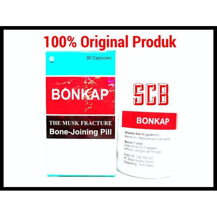 BONKAP (The Musk Fracture Bone Joining Pill) - Obat nyeri Sendi