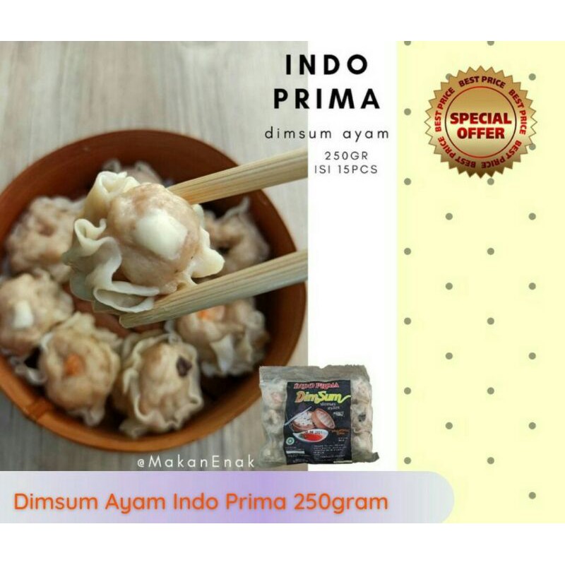 

Dimsum ayam mix isi 15