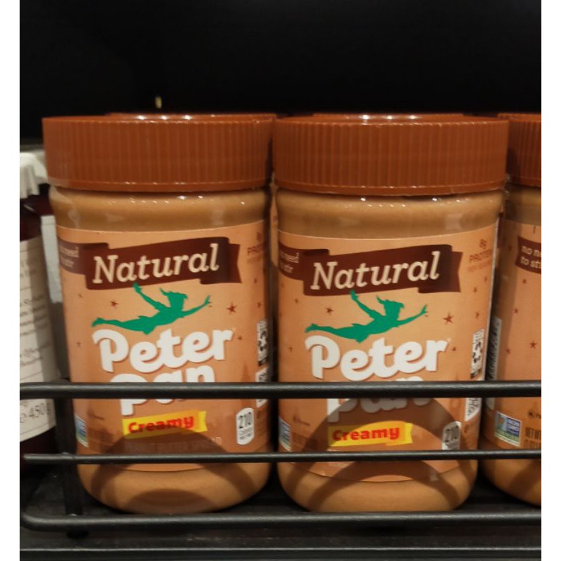 

Peterpan natural Creamy peanut butter selai jam kacang krim 462gr
