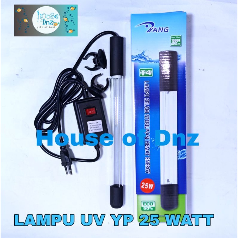 Jual Aquarium Lampu Uv Kolam Ikan Yang Yp Watt Uv W Sterilisasi Akuarium Shopee Indonesia