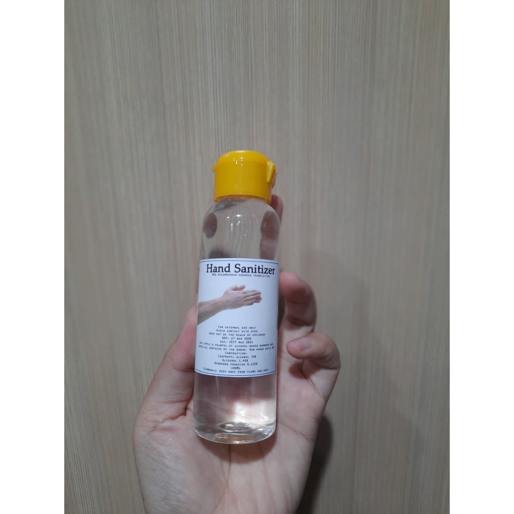 Hand Sanitizer Standar WHO Antiseptic 100ml