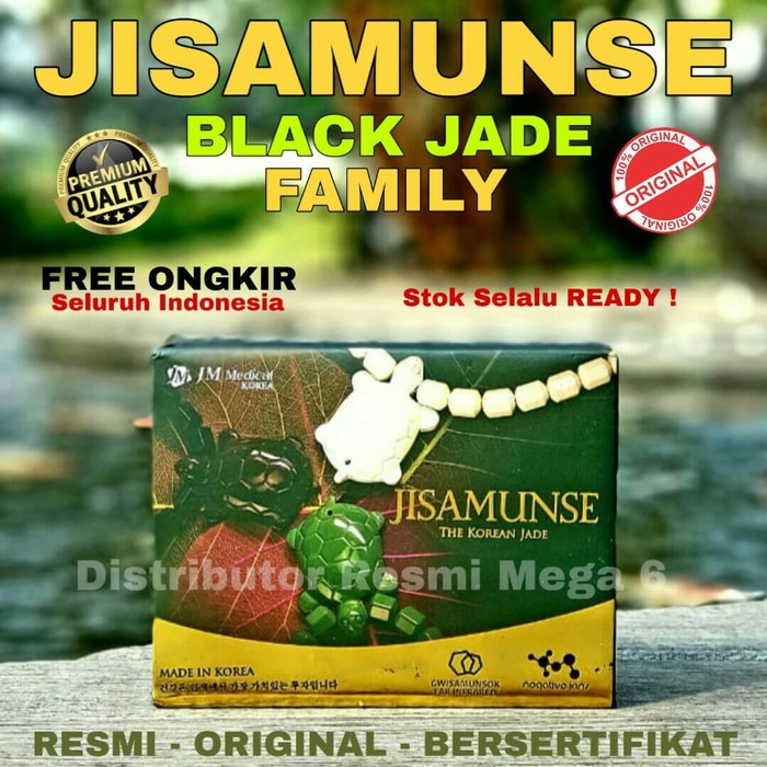 Produk Terbaru - Promo Paket Family  Kalung Dan Gelang Kesehatan Jisamunse Hitam Asli - Hitam
