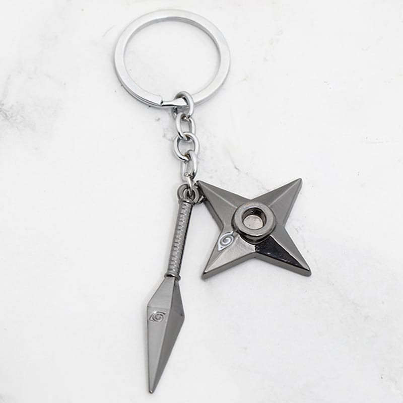 (COD) Gantungan Naruto Suriken dan Kunai Gantungan Kunci Anime Naruto Keychain Pendant Cosplay Gift