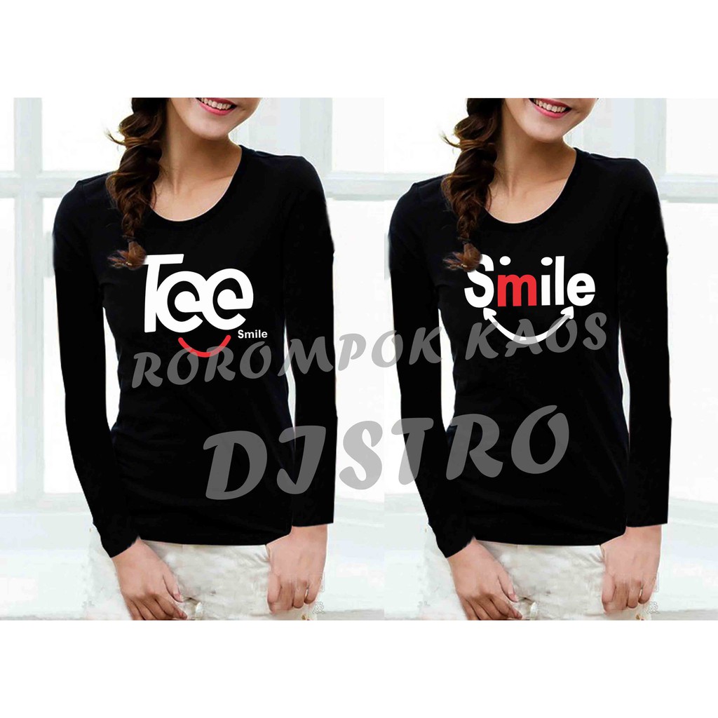 Kaos Lengan Panjang Wanita Spandek Rayon