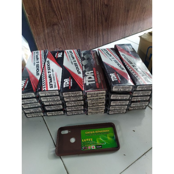 ruji tdr chroom berbagai ukuran ruji motor