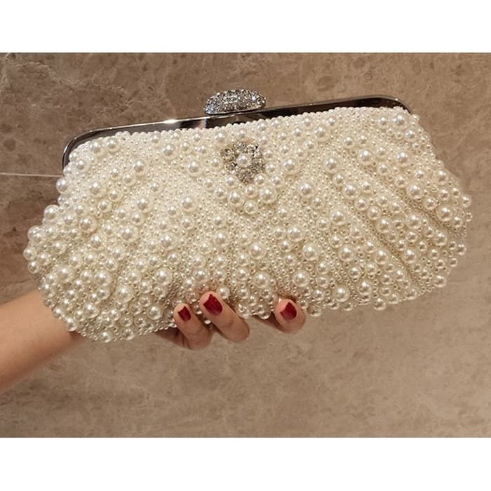Clutch 2 Warna Pesta Impor Dompet Pesta Clutch Bag Wanita Tas Genggam