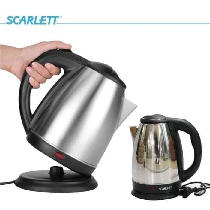 TEKO LISTRIK 1,5 LITER KETTLE ELECTRIC Pemanas Air Stainless