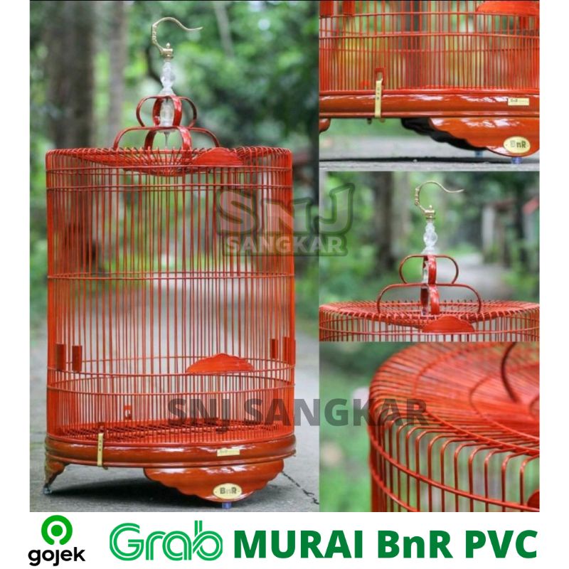 Kandang Murai Sangkar Murai BnR PVC Presiden Cup Prescup