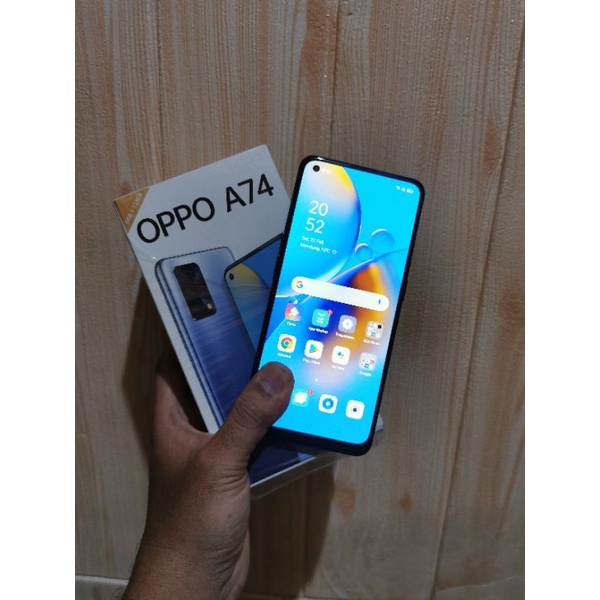 Oppo A74 Ram 6 128GB Fulset Garansi Resmi