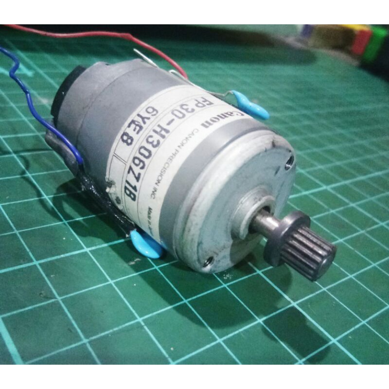 mini motor as double  24vdc - 5000rpm motor canon