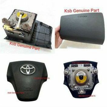 Cover Airbag Kanan Air Bag Stir Kiri Toyota Calya 1set Baru Asli