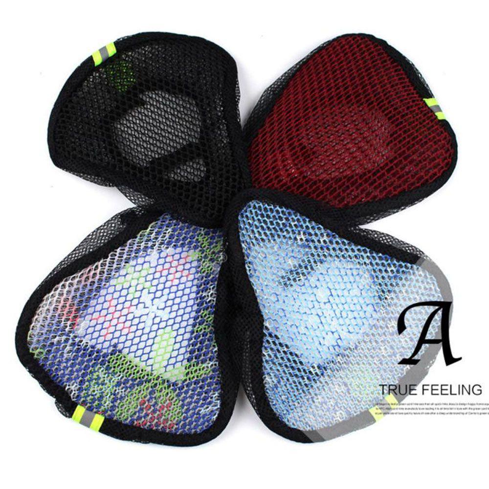 Lanfy Sepeda Saddle Cover Sepeda Bagian Kualitas Tinggi 3D Cushion Mesh Tabir Surya Aksesoris Sepeda Refleksi Malam 3D Kursi Bantal