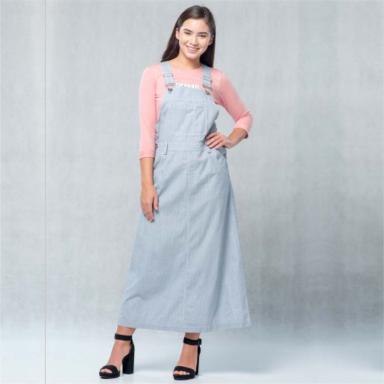 C2 Zarago Navy Overall Wanita