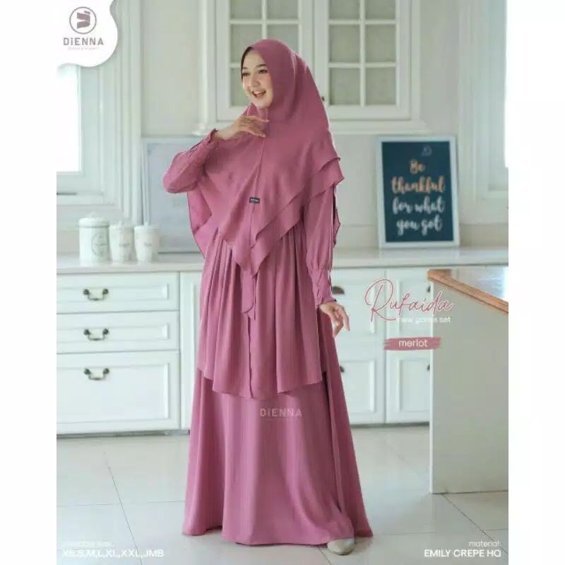 gamis rufayda dienna