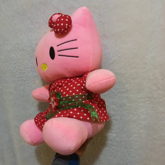 Boneka hello kitty pita perut size:XXL