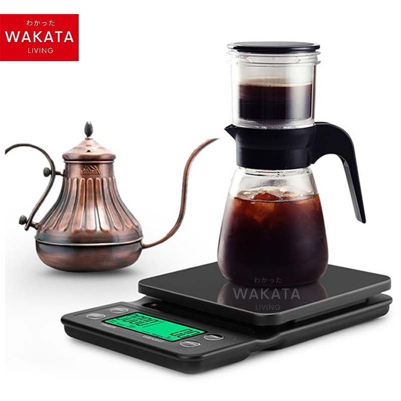 THOME Timbangan Kopi Digital / Coffee Drip Scale with TIMER 3kg - for Manual Brew / V60 Drip