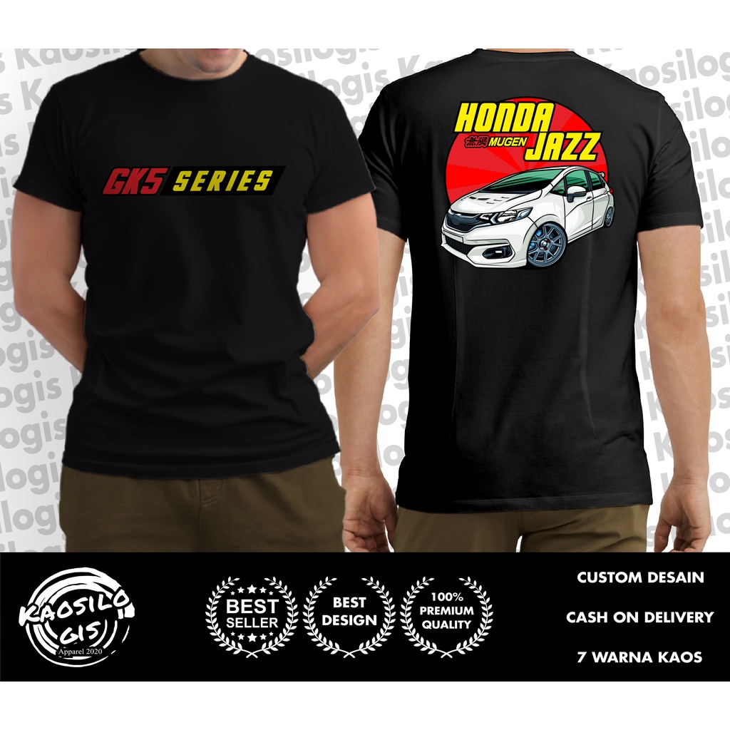 Kaos BajuHONDA JAZZ GK5 JAPAN SERI - Kaosilogis