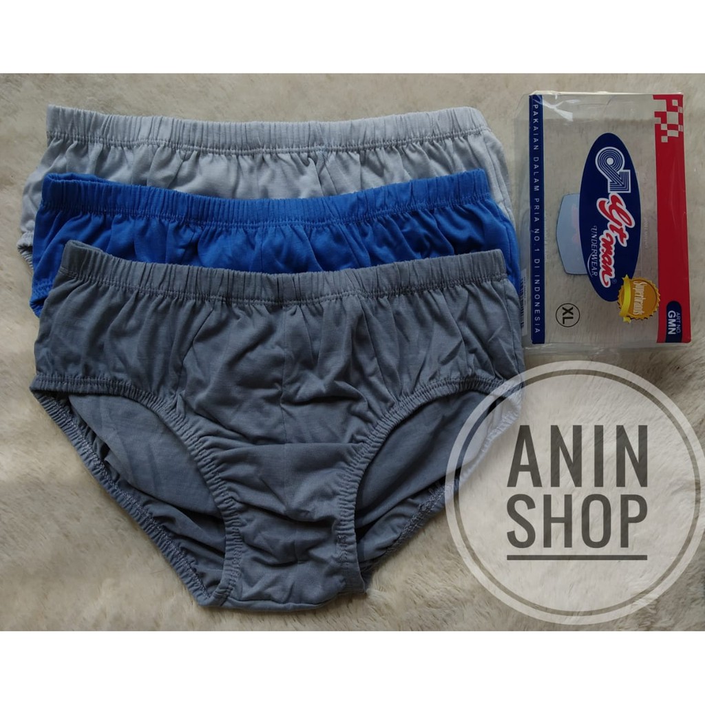 [ Isi 3 ] GMN | Cd Pria Gt Man Gmn | CD GTman Gmn | CD Pria GMN | Celana Dalam Pria Dewasa