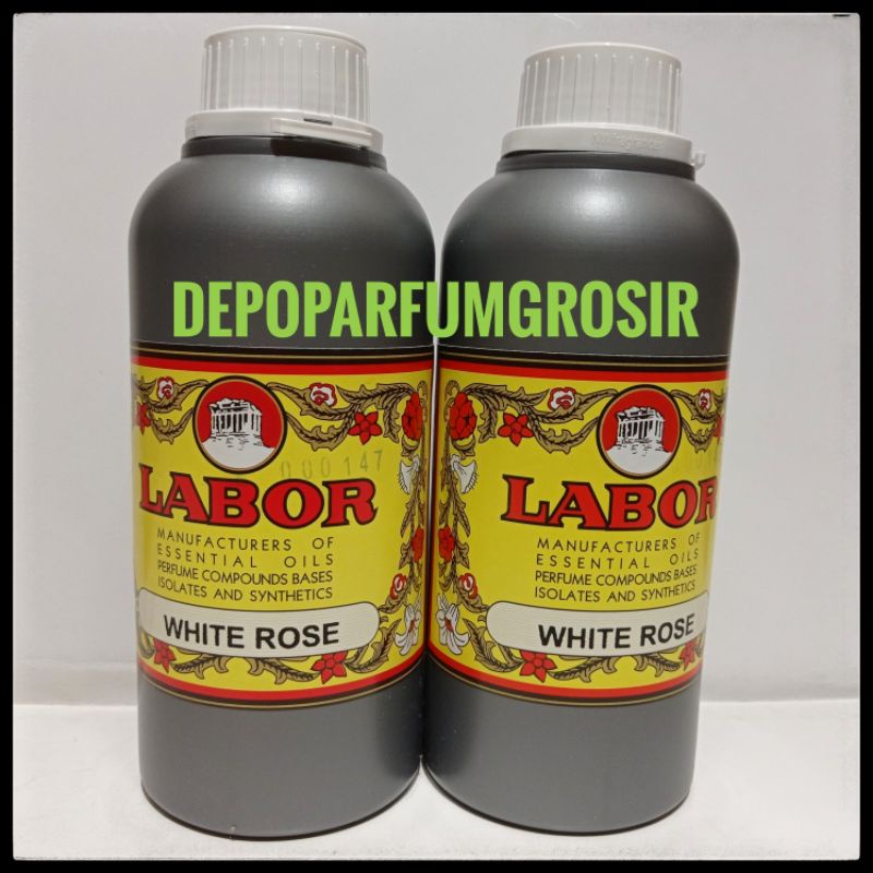 BIBIT PARFUM MURNI WHITE ROSE-MAWAR PUTIH BY LABOR 500 ML SEGEL