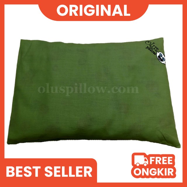 Olus Pillow Bantal Anti Peyang Bantal Bayi Bantal kulit kacang hijau