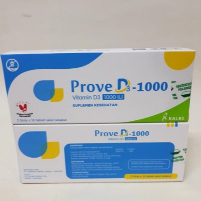 Prove D3 Vitamin D 1000 IU Kalbe 30 tablet