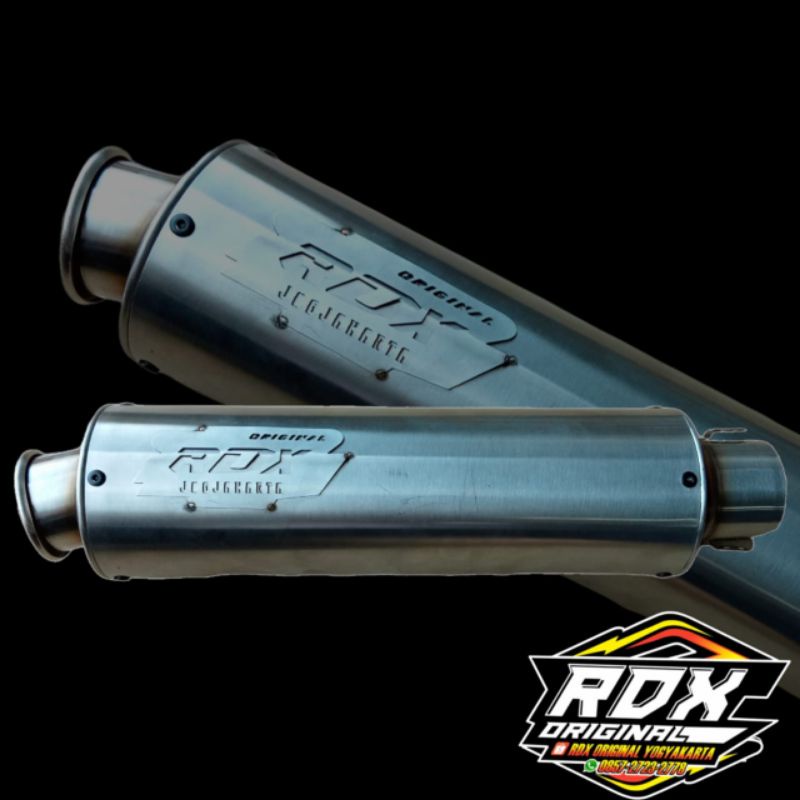 slincer Silincer knalpot racing bulat cincin rdx original yogyakarta bukan fanterra r9 bas adem